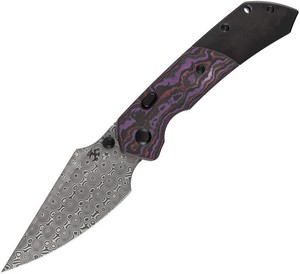 K1034H3 Kansept Fenrir Top Linerlock Pocket Knife Purple Haze