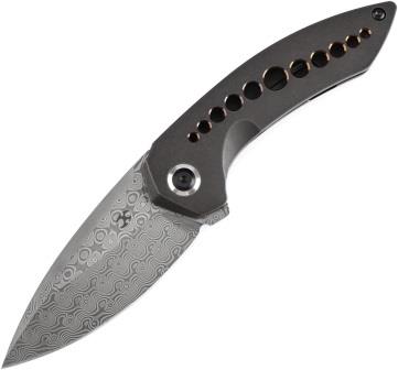 Kansept ODD 21 Framelock Pocket Knife Black/Bronze - K1077A3