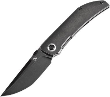 K1078A2 Kansept Tarkin Framelock Pocket Knife Blackwash Titanium