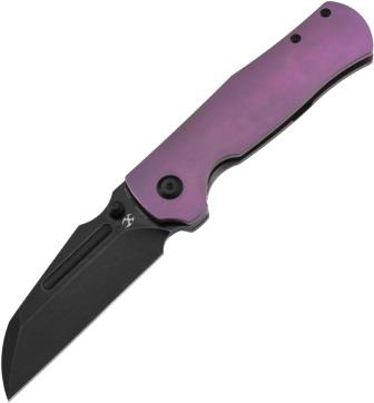 K1082A4 Kansept Dreadnaught Framelock Pocket Knife Purple
