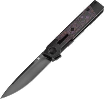 K2123A1 Kansept Kitpu Framelock Pocket Knife Purple Haze