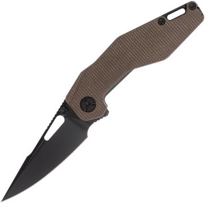 Ketuo Woody Linerlock Pocket Knife Micarta - KETM0119