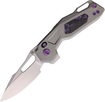 KETM070 Ketuo Miniature Griffin Button Lock Pocket Knife