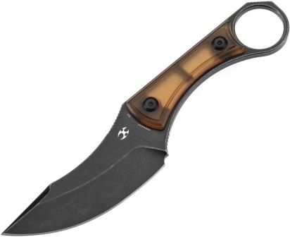 Kansept Niko Fixed Blade Knife Amber PEI - KG004A11