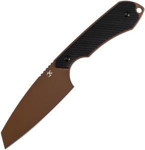 KG019A1 Kansept Valk Fixed Blade Knife Black