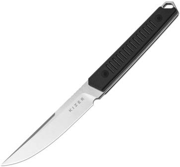 KI1066A4 Kizer Kwaiken Fixed Blade Knife Black