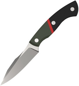 KI1109A2 Kizer Hissbite Fixed Blade Knife G10
