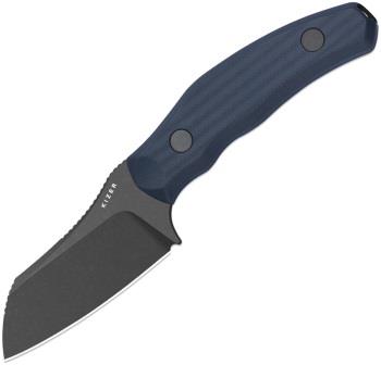 KI1116A1 Kizer Bulldog Fixed Blade Knife Blue