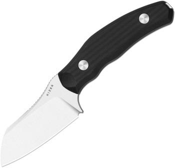KI1116A3 Kizer Bulldog Fixed Blade Knife Black