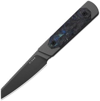 Kizer Hallow Fixed Blade Knife Carbon Fiber - KI1123A2
