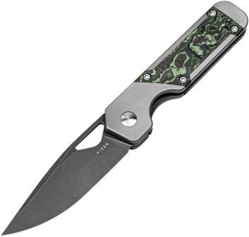 Kizer Cutlery Mini Militaw Framelock Pocket Knife Jungle - KI3634SA2