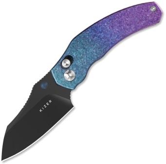 Kizer Mini Bulldog Lock Blade Pocket Knife - KI3672SA1