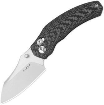 KI3672SA3 Kizer Mini Bulldog Lock Blade Pocket Knife