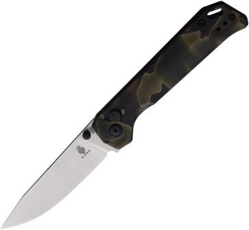 KI44582BA1 Kizer Cutlery Begleiter 2 Button Lock Pocket Knife Raffir