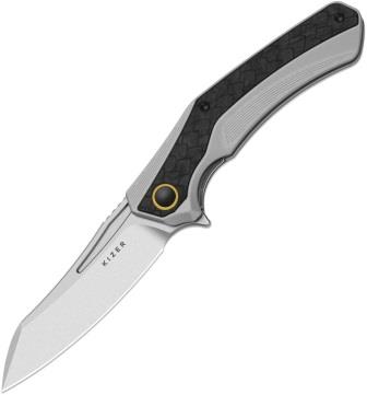 KI4751A1 Kizer Draca Linerlock Pocket Knife Gray