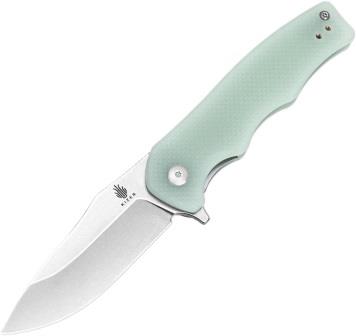 KIL3004A1 Kizer Cutlery Yacht Linerlock Pocket Knife Jade G10
