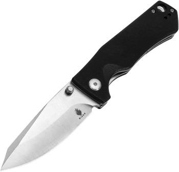 KIL4007A1 Kizer Cutlery Cliff Linerlock Pocket Knife Black G10