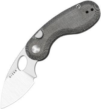 Kizer Microbe Button Linerlock Pocket Knife - KIV2742A2