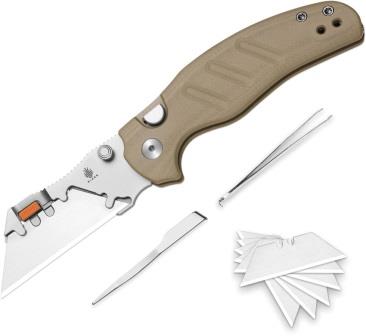 KIV348829JNA2 Kizer C01C Uti 2 Button Lock Pocket Knife