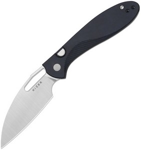 KIV3697A1 Kizer Masu Framelock Pocket Knife 14C28N