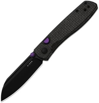 KIV3698A1 Kizer Renissance Button Linerlock Pocket Knife