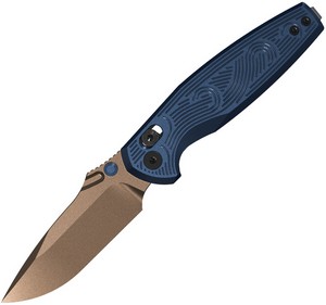 KIV3791A2 Kizer Khamsin Clutch Lock Pocket Knife Blue