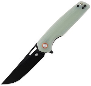 KKNJ145JD2 Klaken Drift Linerlock Pocket Knife G10 Jade