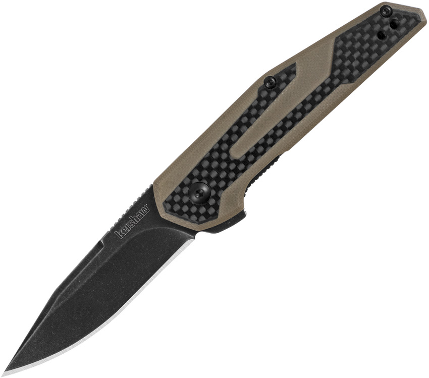 KS1160TANBWX Kershaw Fraxion Linerlock Pocket Knife Tan
