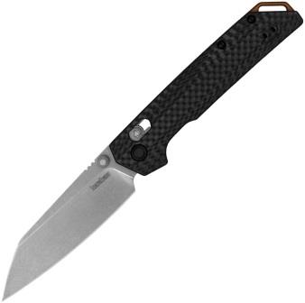 KS2038RCF Kershaw Iridium Lock Blade Pocket Knife Reverse Tanto