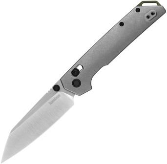 Kershaw Iridium Lock Blade Pocket Knife Reverse Tanto - KS2038RTI
