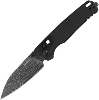 Kershaw Bel Air DuraLock Pocket Knife Black Damascus - KS6105BLKDAM