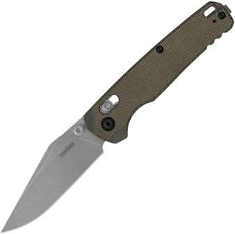 KS6106 Kershaw Bel Air Lockblade Pocket Knife Clip Point