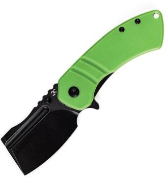 KT2030B3U Kansept M+ Korvid Linerlock Pocket Knife Green G10
