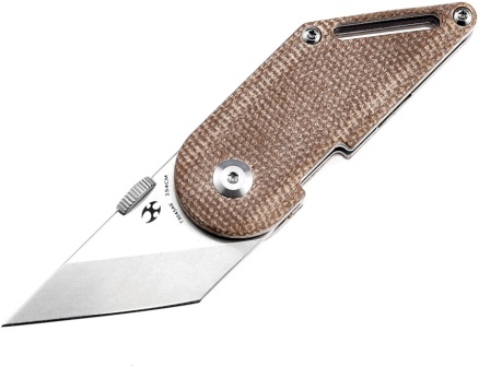 KT3045A6 Kansept Pinkerton Dash Linerlock Pocket Knife Micarta