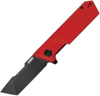 Kubey Avenger Linerlock Pocket Knife Black Red - KUB104D