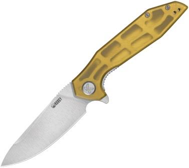 Kubey Nova Linerlock Pocket Knife Ultem - KUB117N