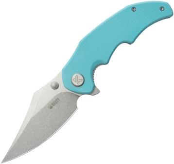 Kubey Ceto Linerlock Pocket Knife Tiffany Blue - KUB181B