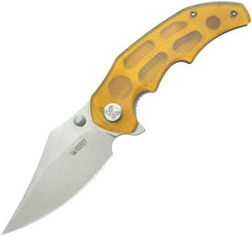 Kubey Ceto Linerlock Pocket Knife Ultem - KUB181C