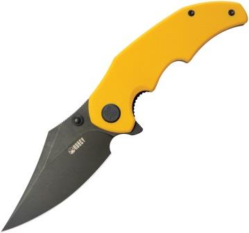 Kubey Ceto Linerlock Pocket Knife Yellow - KUB181G