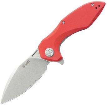 Kubey Noble Linerlock Pocket Knife Red G10 - KUB236L
