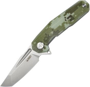 Kubey Carve Nest Linerlock Pocket Knife Camouflage - KUB237H