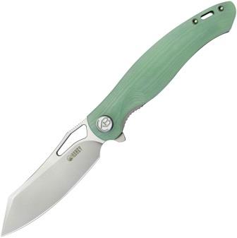 KUB239I Kubey Drake Linerlock Pocket Knife Jade