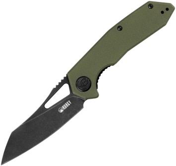 KUB291E Kubey Vagrant Linerlock Pocket Knife OD Green