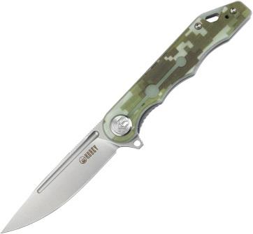 KUB312E Kubey Mizo Linerlock Pocket Knife Camouflage