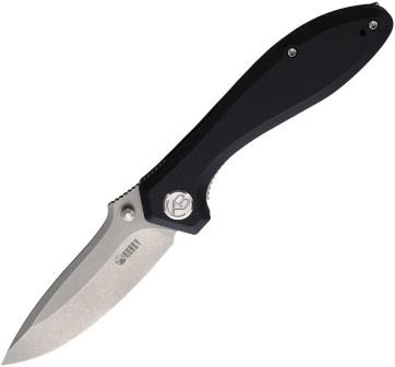 Kubey Ruckus Linerlock Pocket Knife Black - KUB314F