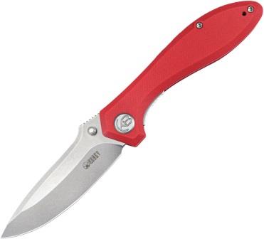 Kubey Ruckus Linerlock Pocket Knife Red - KUB314J