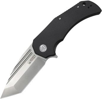 KUB318A Kubey Bravo 1 Linerlock Pocket Knife Black