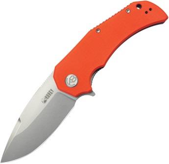 KUB319B Kubey Bravo 1 Linerlock Pocket Knife Orange