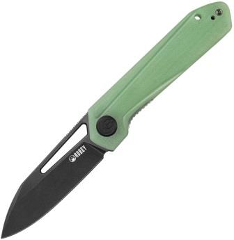 KUB321C Kubey Royal Linerlock Pocket Knife Black Jade