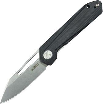 Kubey Royal Linerlock Pocket Knife Black - KUB321P